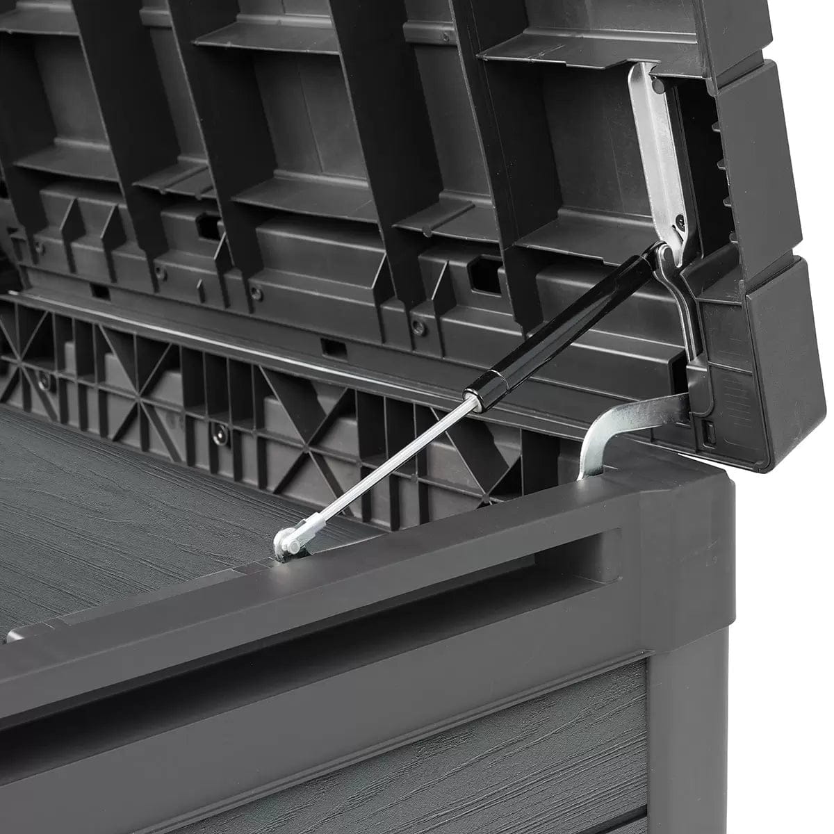 Keter Cortina 757L Plastic Storage Box – Grey - Image 5