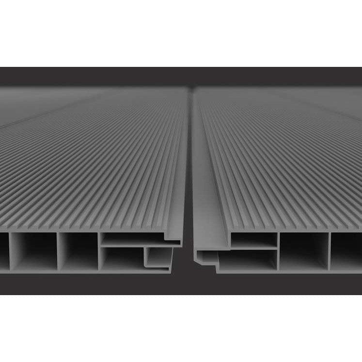 Keter 7.5’x11′ Premier Heavy Duty Plastic Shed – Grey - Image 4