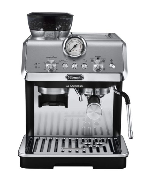 DeLonghi La Specialista Arte Compact Manual Bean to Cup Espresso Coffee Machine EC9155-MB