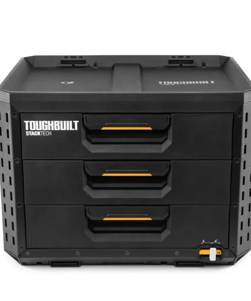 Toughbuilt StackTech Black XL 3-drawer Toolbox